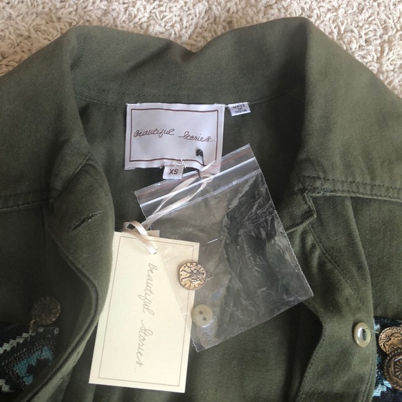Beautiful stories olive jacket XS - Picture 8 of 8